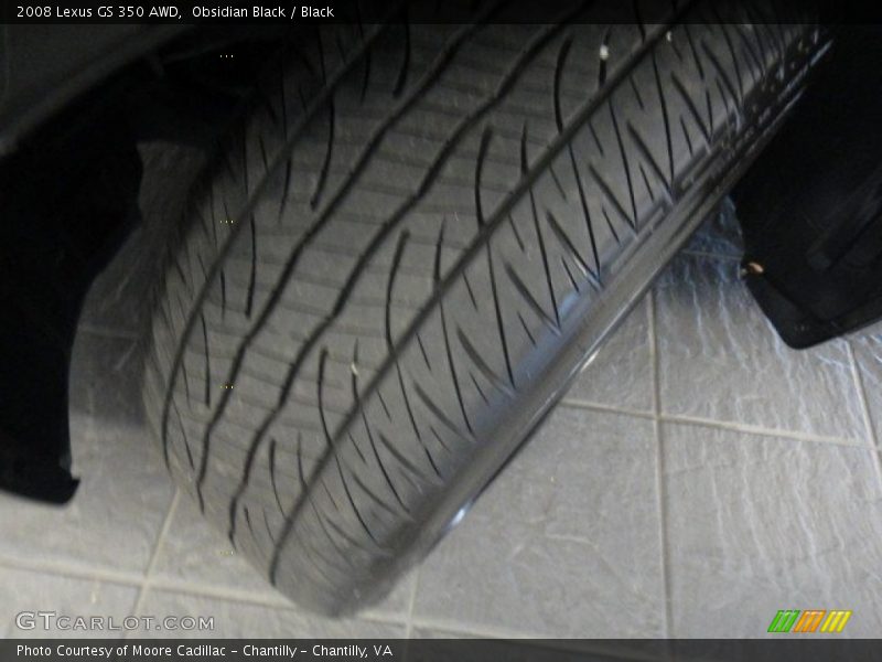 Obsidian Black / Black 2008 Lexus GS 350 AWD