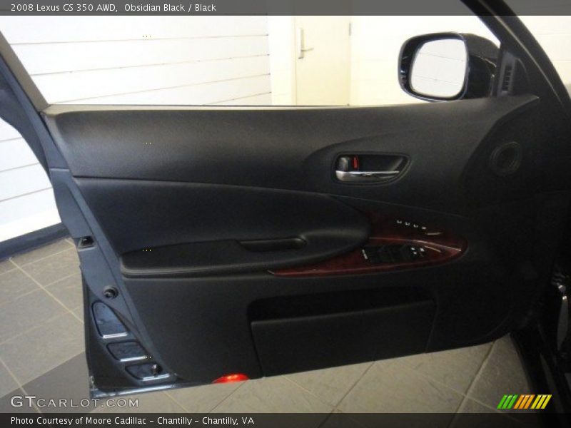 Obsidian Black / Black 2008 Lexus GS 350 AWD