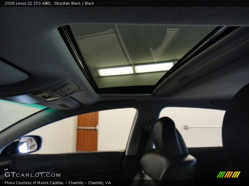 Obsidian Black / Black 2008 Lexus GS 350 AWD