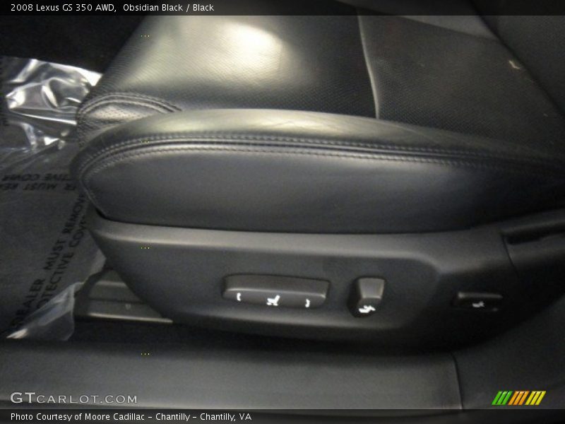 Obsidian Black / Black 2008 Lexus GS 350 AWD
