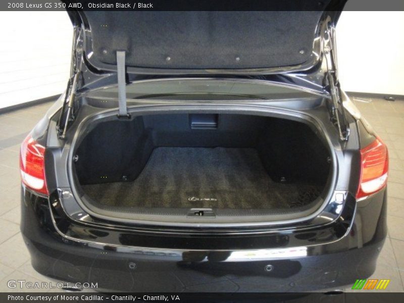Obsidian Black / Black 2008 Lexus GS 350 AWD