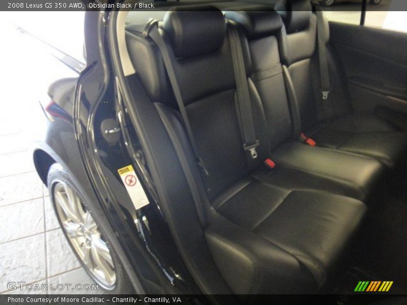 Obsidian Black / Black 2008 Lexus GS 350 AWD