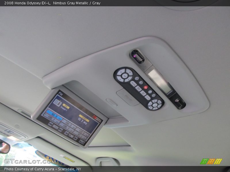 Nimbus Gray Metallic / Gray 2008 Honda Odyssey EX-L