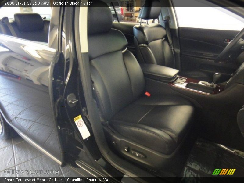 Obsidian Black / Black 2008 Lexus GS 350 AWD