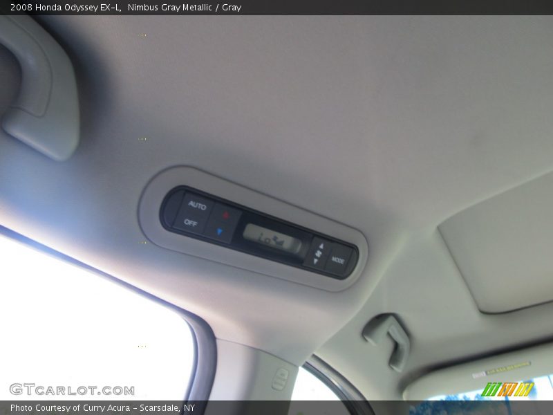 Nimbus Gray Metallic / Gray 2008 Honda Odyssey EX-L