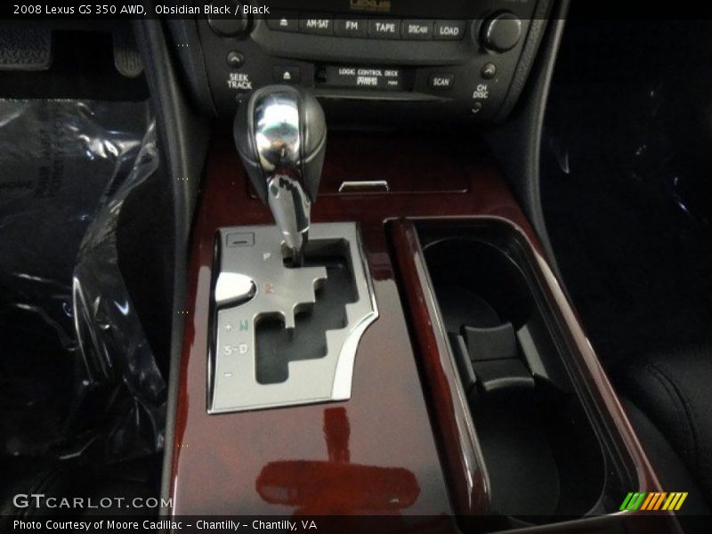 Obsidian Black / Black 2008 Lexus GS 350 AWD