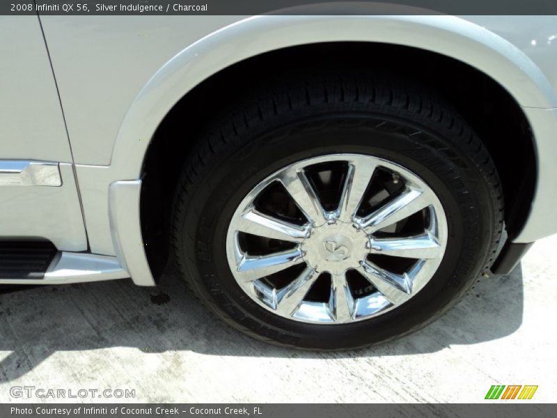 Silver Indulgence / Charcoal 2008 Infiniti QX 56