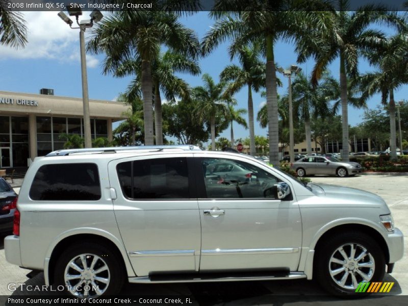 Silver Indulgence / Charcoal 2008 Infiniti QX 56