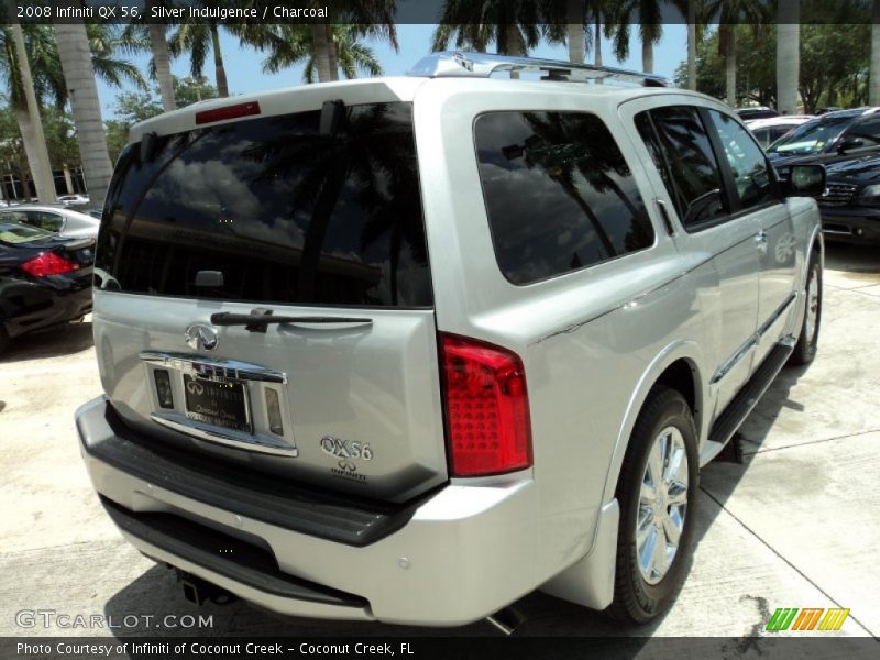 Silver Indulgence / Charcoal 2008 Infiniti QX 56