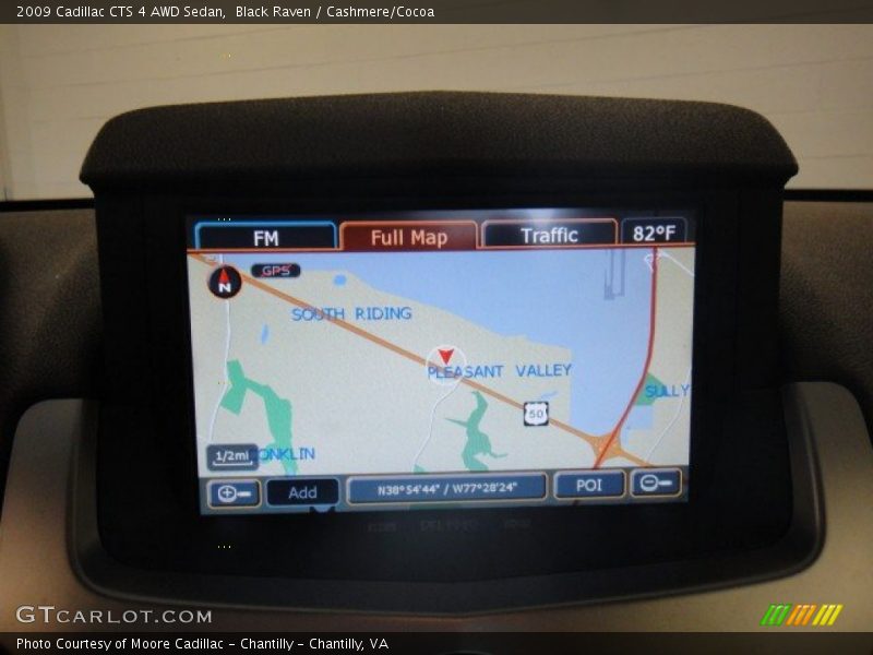 Black Raven / Cashmere/Cocoa 2009 Cadillac CTS 4 AWD Sedan