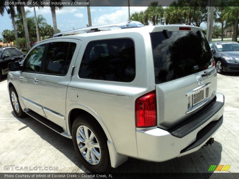 Silver Indulgence / Charcoal 2008 Infiniti QX 56