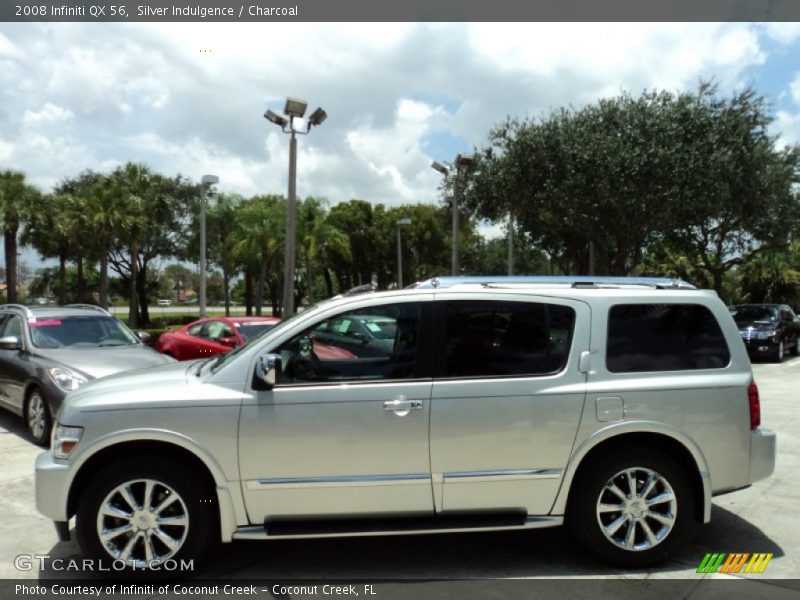 Silver Indulgence / Charcoal 2008 Infiniti QX 56