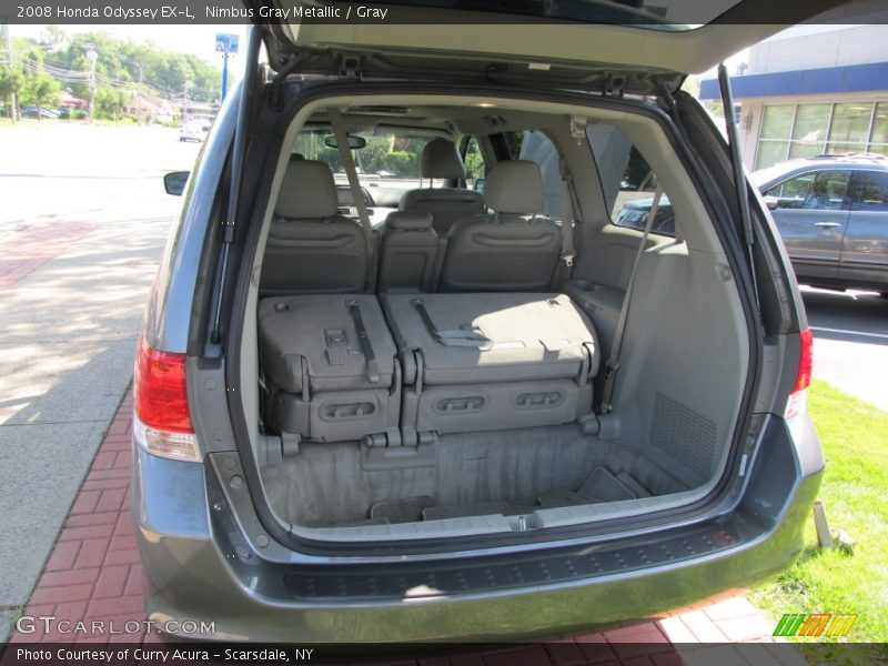 Nimbus Gray Metallic / Gray 2008 Honda Odyssey EX-L