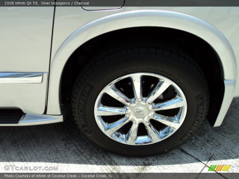 Silver Indulgence / Charcoal 2008 Infiniti QX 56