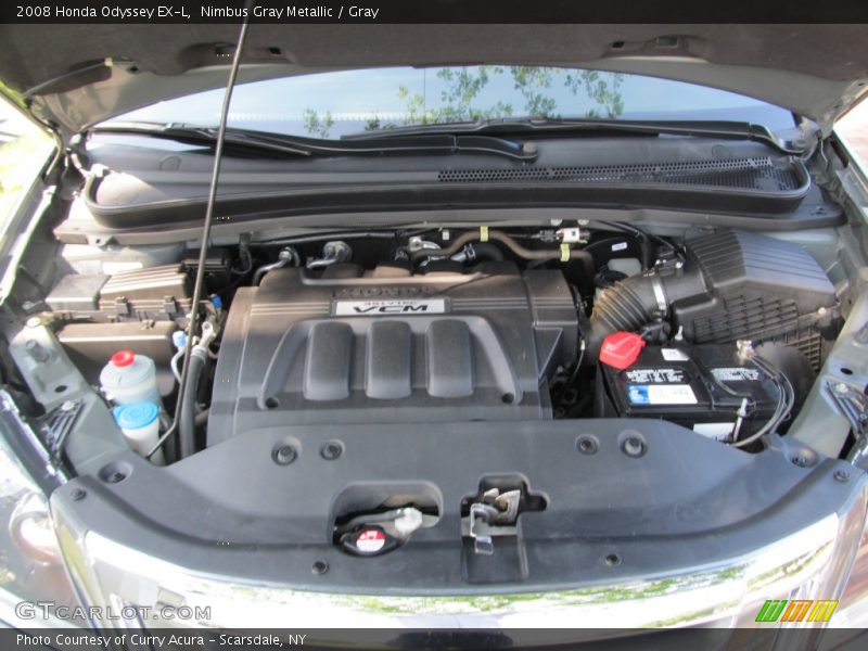 Nimbus Gray Metallic / Gray 2008 Honda Odyssey EX-L