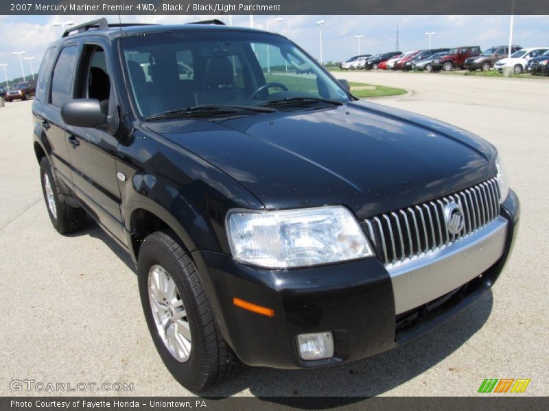 Black / Black/Light Parchment 2007 Mercury Mariner Premier 4WD