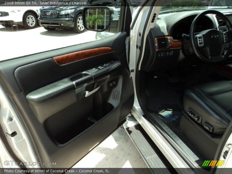 Silver Indulgence / Charcoal 2008 Infiniti QX 56
