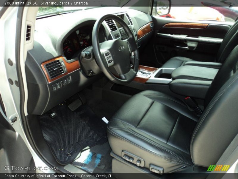 Silver Indulgence / Charcoal 2008 Infiniti QX 56