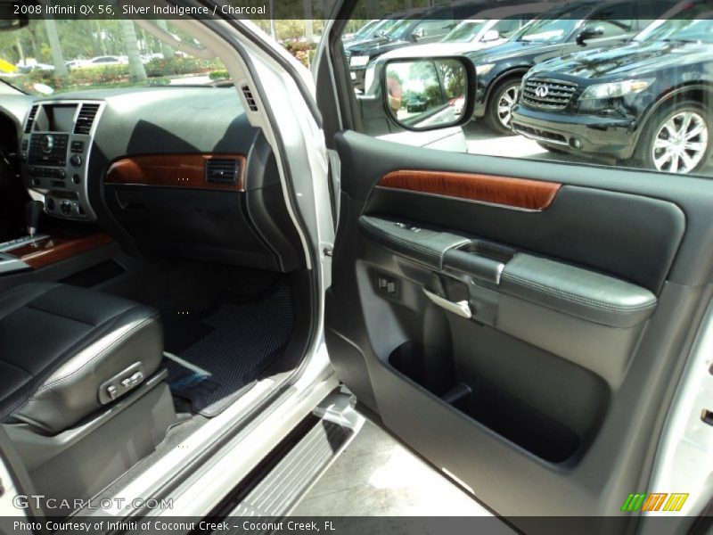 Silver Indulgence / Charcoal 2008 Infiniti QX 56