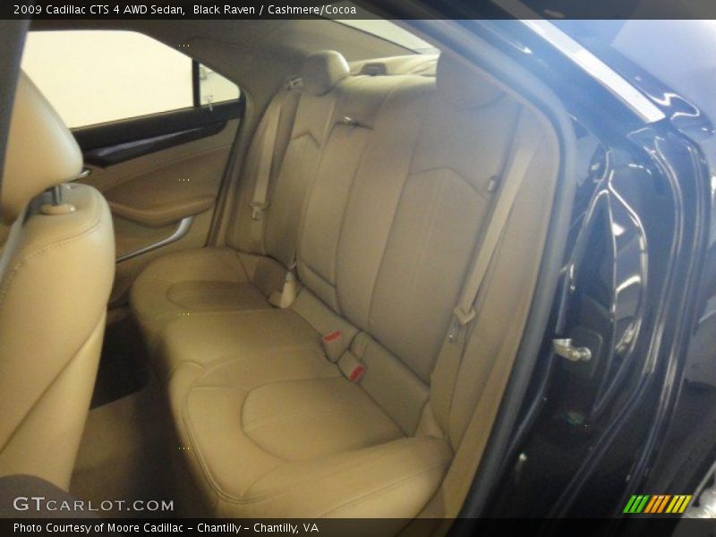 Black Raven / Cashmere/Cocoa 2009 Cadillac CTS 4 AWD Sedan