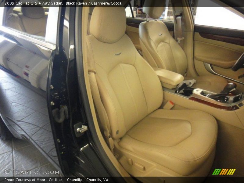 Black Raven / Cashmere/Cocoa 2009 Cadillac CTS 4 AWD Sedan
