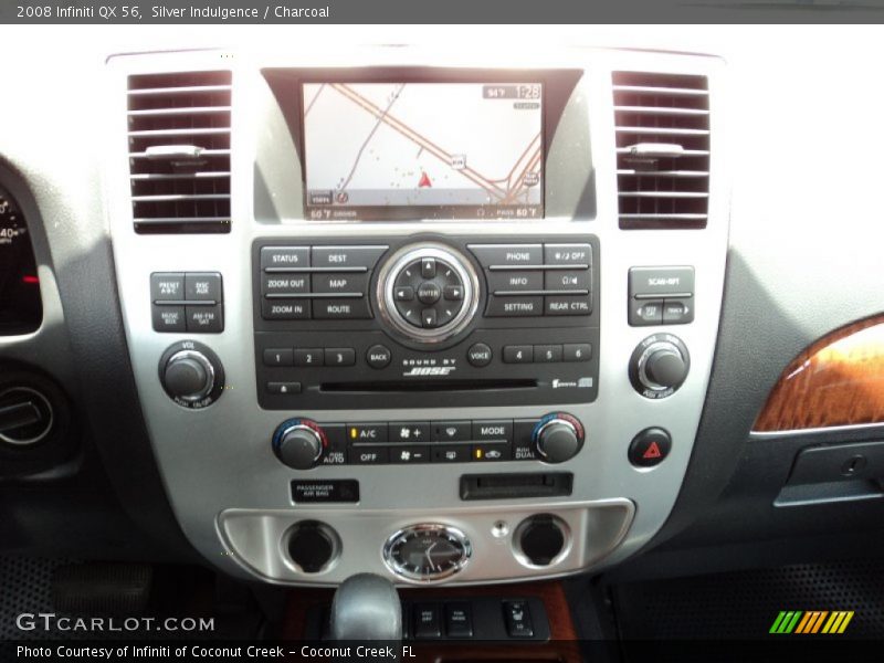 Silver Indulgence / Charcoal 2008 Infiniti QX 56