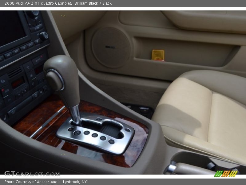 Brilliant Black / Black 2008 Audi A4 2.0T quattro Cabriolet