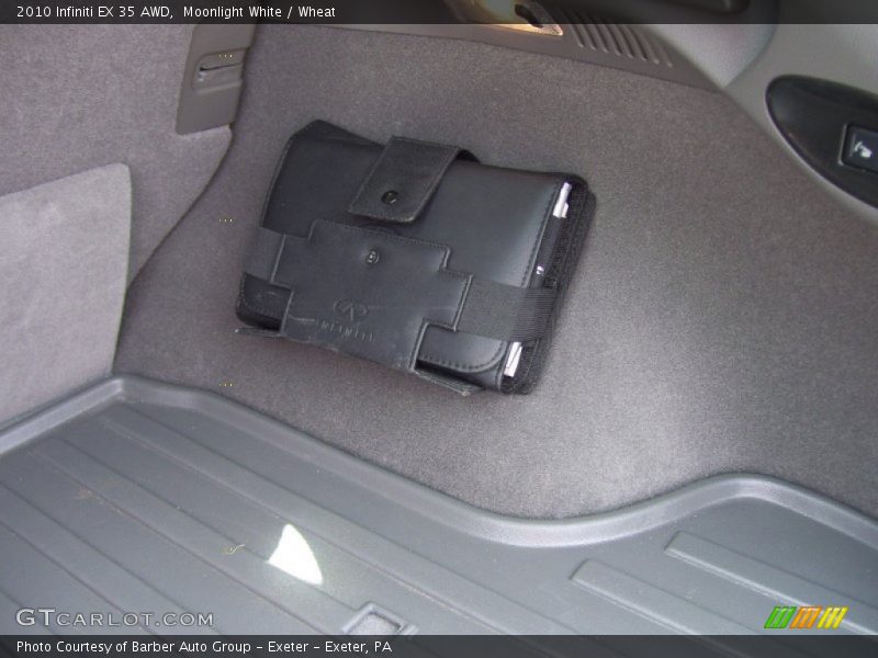 Moonlight White / Wheat 2010 Infiniti EX 35 AWD