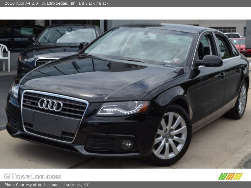 Brilliant Black / Black 2010 Audi A4 2.0T quattro Sedan