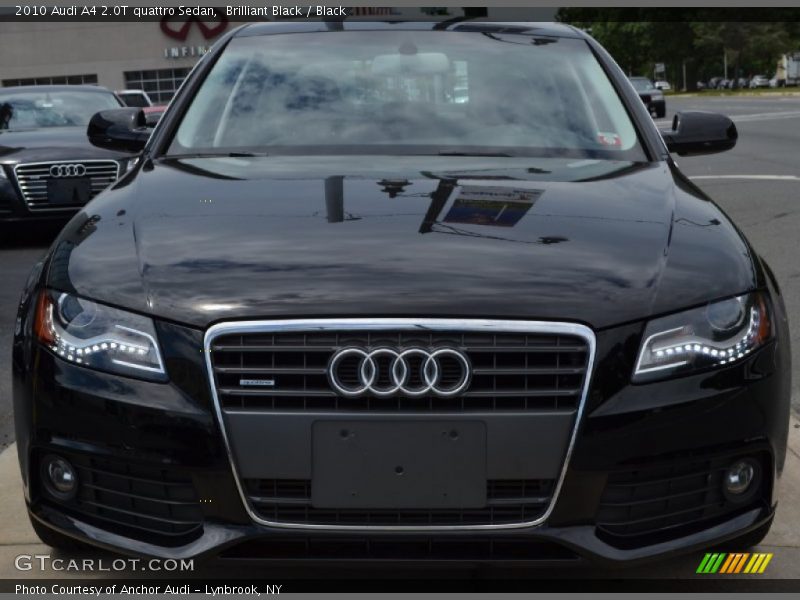 Brilliant Black / Black 2010 Audi A4 2.0T quattro Sedan