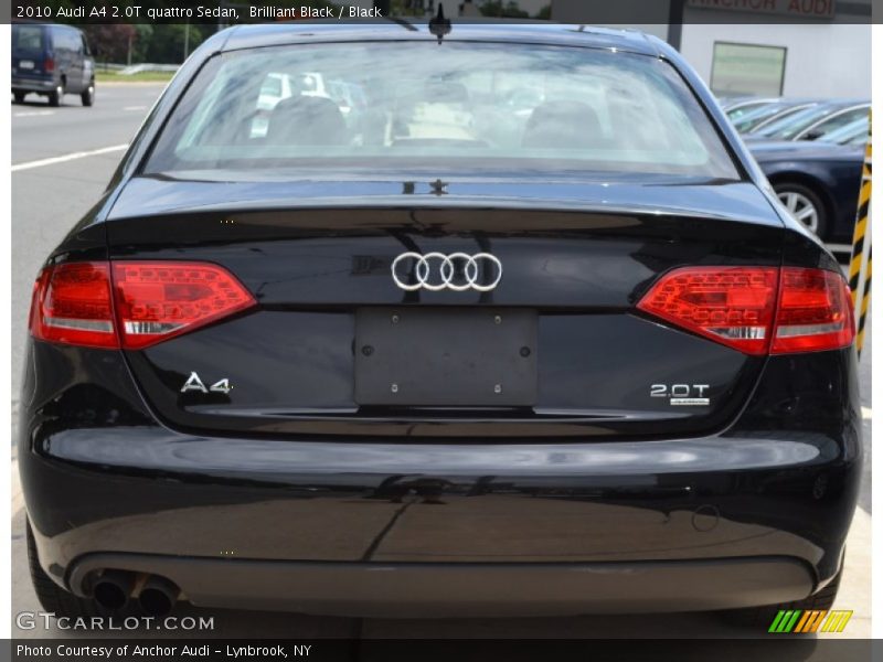 Brilliant Black / Black 2010 Audi A4 2.0T quattro Sedan