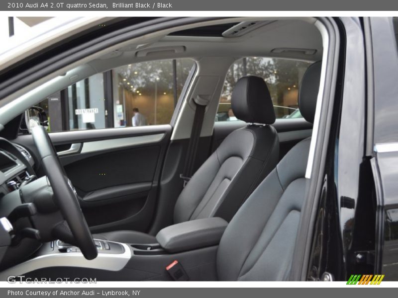 Brilliant Black / Black 2010 Audi A4 2.0T quattro Sedan