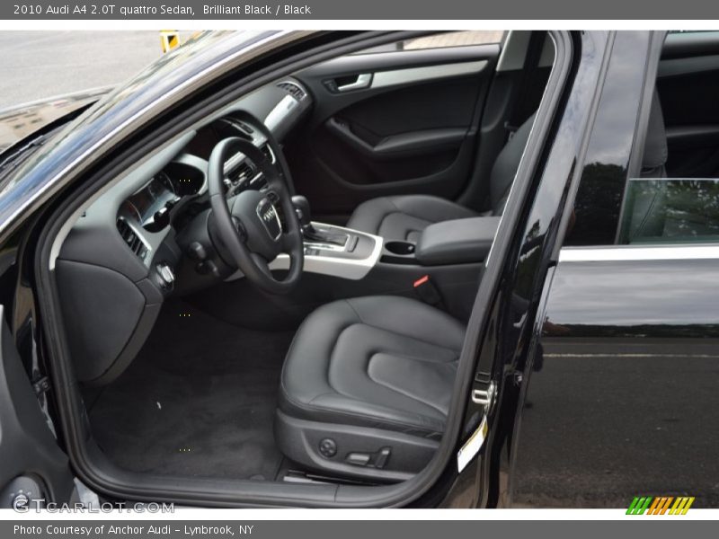 Brilliant Black / Black 2010 Audi A4 2.0T quattro Sedan