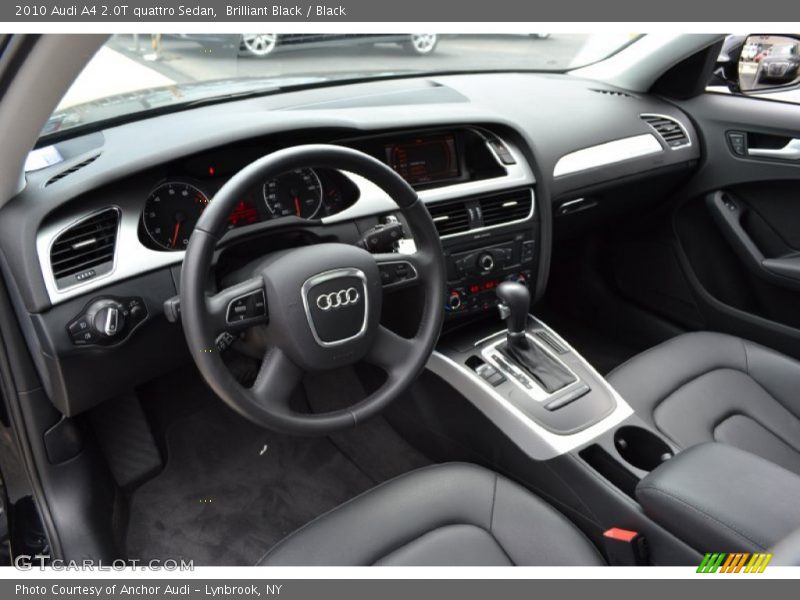 Brilliant Black / Black 2010 Audi A4 2.0T quattro Sedan