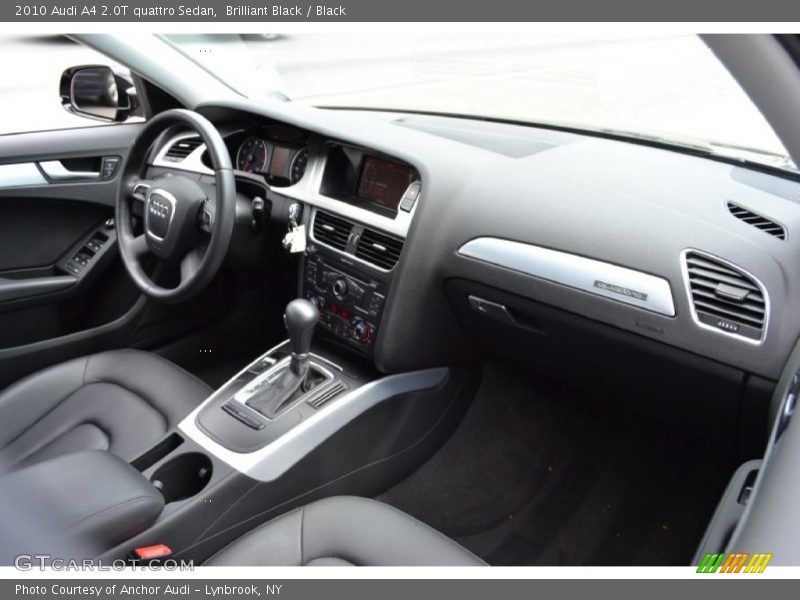 Brilliant Black / Black 2010 Audi A4 2.0T quattro Sedan
