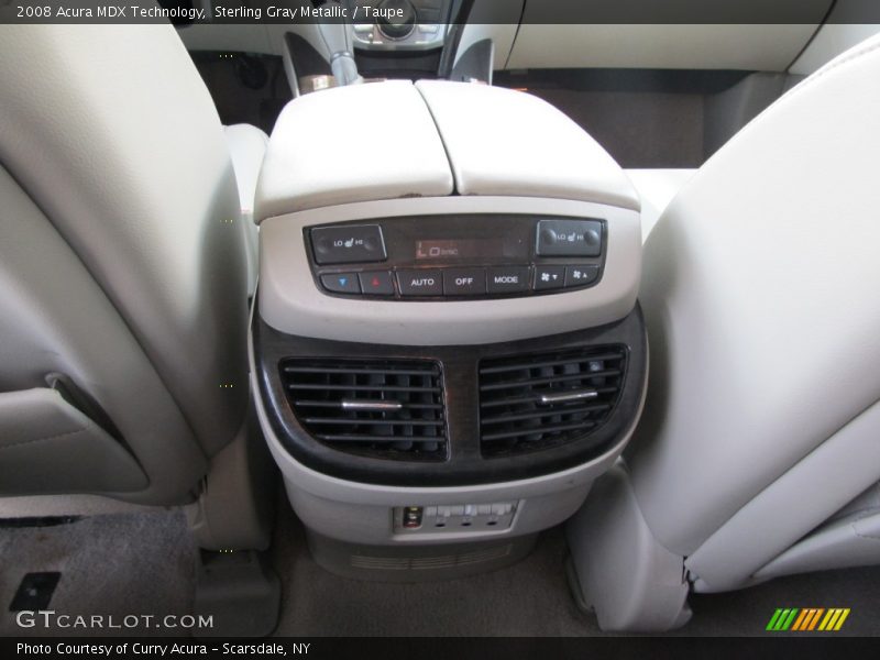 Sterling Gray Metallic / Taupe 2008 Acura MDX Technology