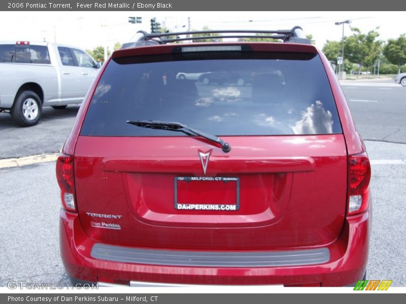 Fever Red Metallic / Ebony Black 2006 Pontiac Torrent