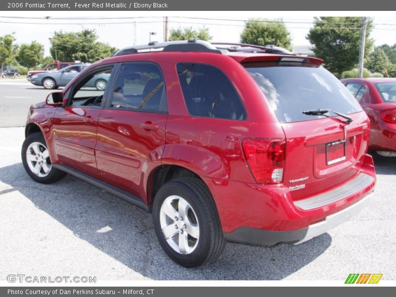 Fever Red Metallic / Ebony Black 2006 Pontiac Torrent
