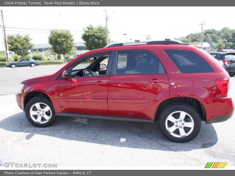Fever Red Metallic / Ebony Black 2006 Pontiac Torrent