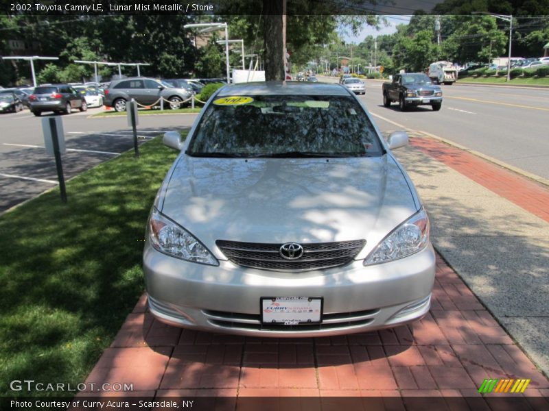 Lunar Mist Metallic / Stone 2002 Toyota Camry LE