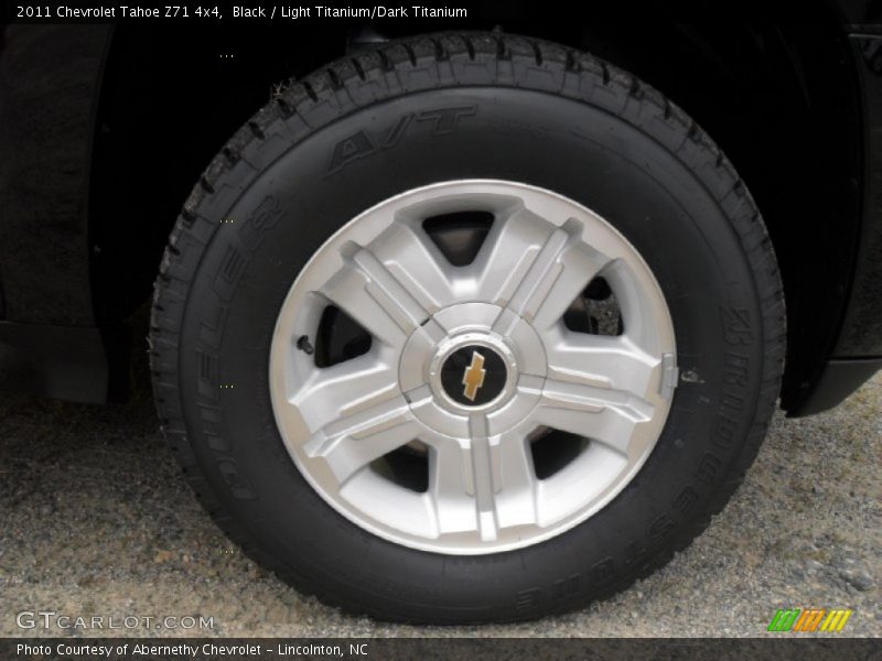 Black / Light Titanium/Dark Titanium 2011 Chevrolet Tahoe Z71 4x4