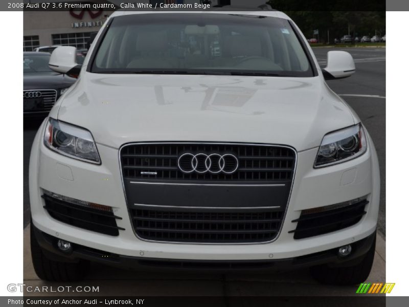 Calla White / Cardamom Beige 2008 Audi Q7 3.6 Premium quattro