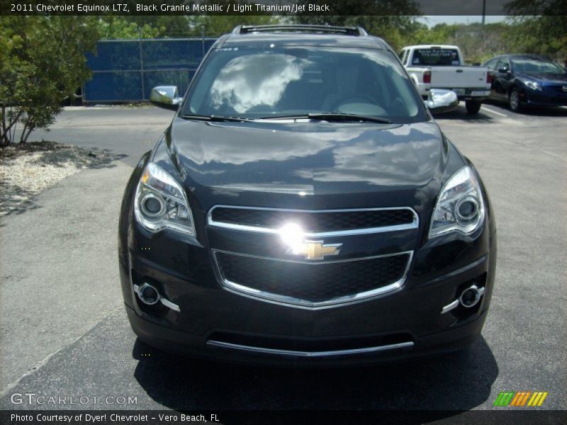 Black Granite Metallic / Light Titanium/Jet Black 2011 Chevrolet Equinox LTZ