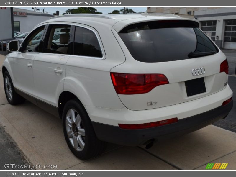 Calla White / Cardamom Beige 2008 Audi Q7 3.6 Premium quattro