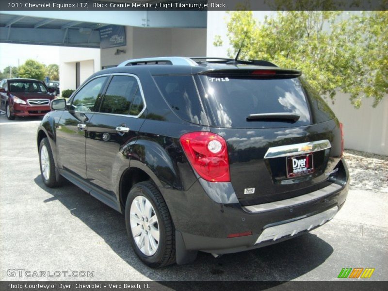 Black Granite Metallic / Light Titanium/Jet Black 2011 Chevrolet Equinox LTZ