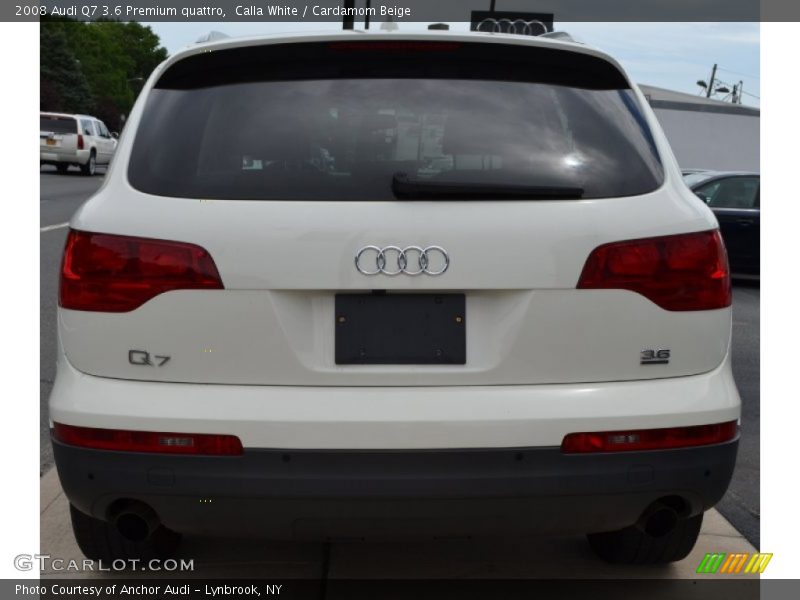 Calla White / Cardamom Beige 2008 Audi Q7 3.6 Premium quattro