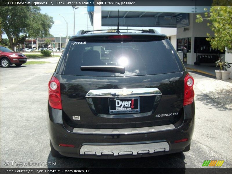 Black Granite Metallic / Light Titanium/Jet Black 2011 Chevrolet Equinox LTZ