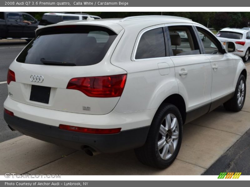 Calla White / Cardamom Beige 2008 Audi Q7 3.6 Premium quattro