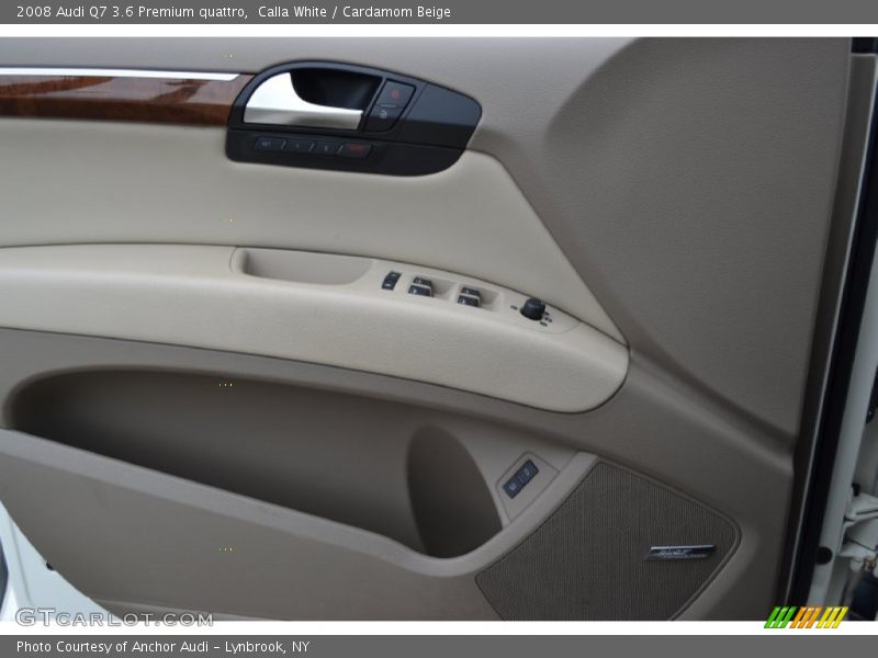 Calla White / Cardamom Beige 2008 Audi Q7 3.6 Premium quattro