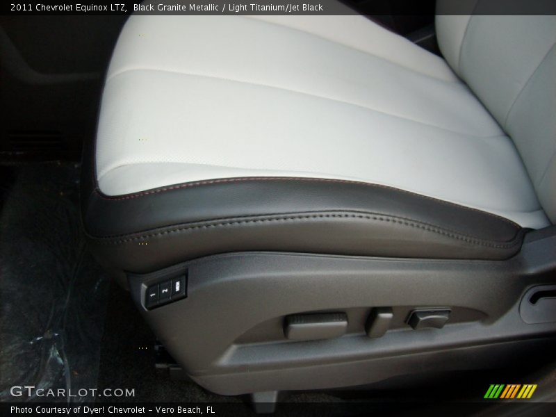 Black Granite Metallic / Light Titanium/Jet Black 2011 Chevrolet Equinox LTZ